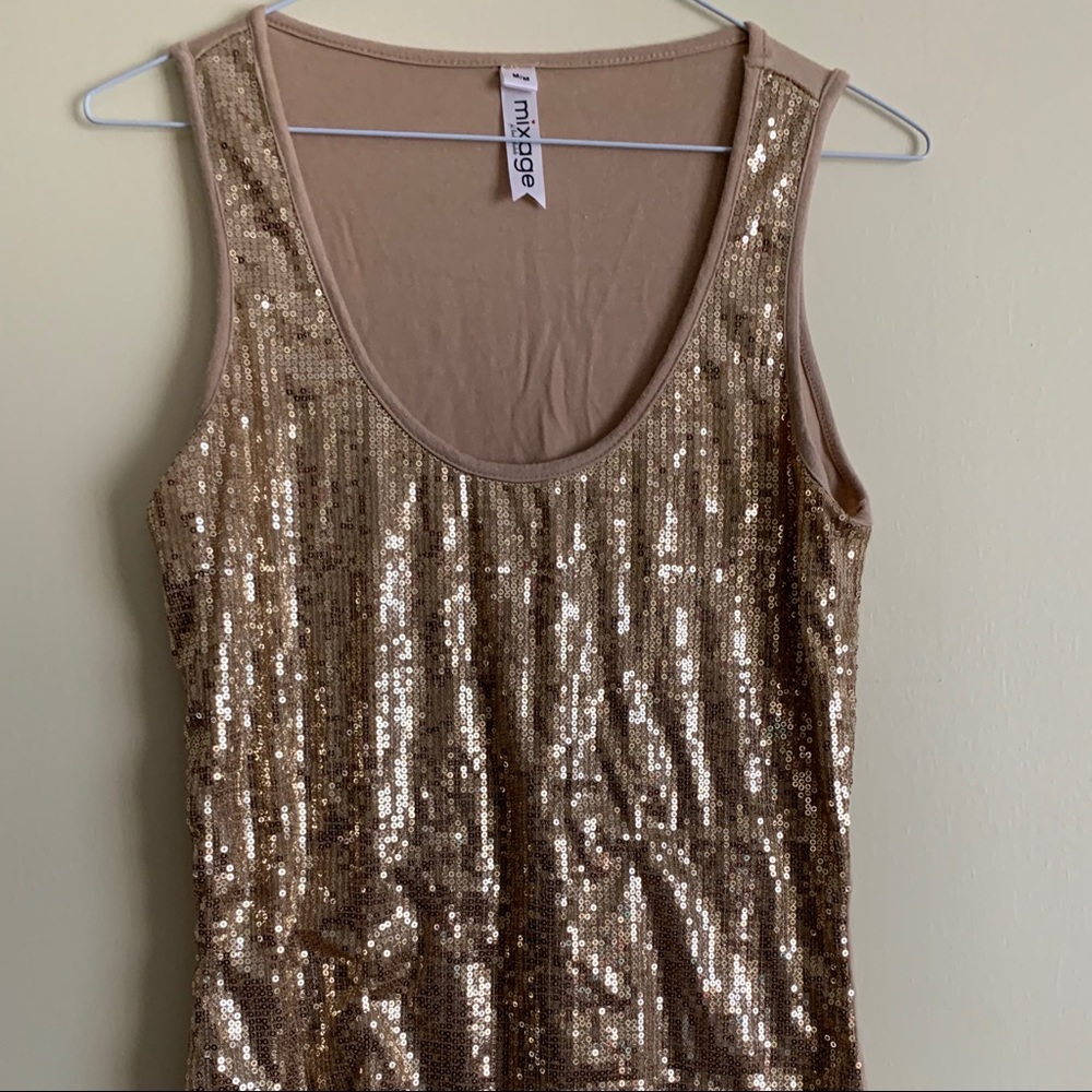 Sequins Long tank